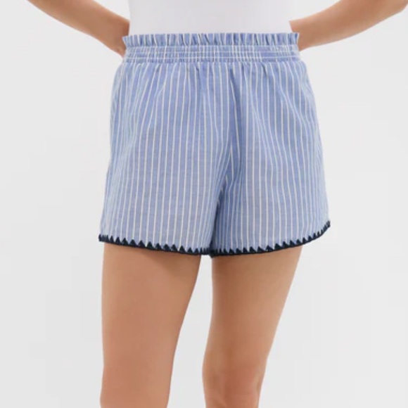 Tuckernuck Pants - NWT Tuckernuck Blue Stripe Whipstitch Kieran Short
